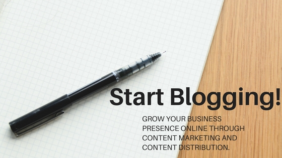 Start Blogging!